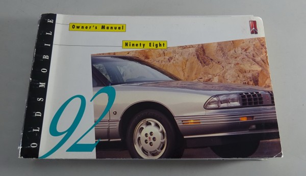 Owner´s Manual / Handbook Oldsmobile Ninety - Eight Stand 1992
