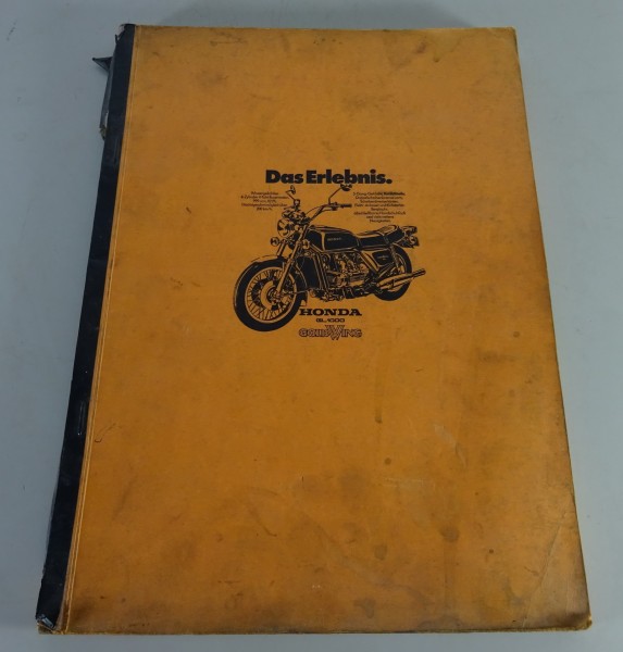Werkstatthandbuch Honda GL 1000 Goldwing 1. Ausgabe von 1974 | Deutsch