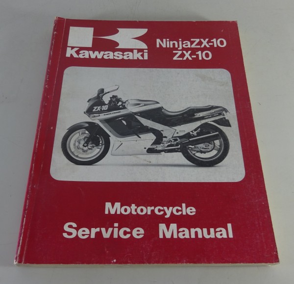 Workshop Manual / Werkstatthandbuch Kawasaki Ninja ZX-10 / ZX-10 from 12/1987
