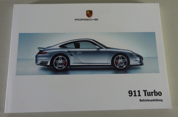 Betriebsanleitung / Handbuch Porsche 911 Turbo Typ 997 Modelljahr 2009 von 4/08