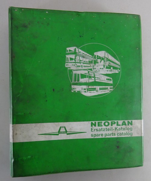 Teilekatalog Neoplan skyliner, Cityliner, Jetliner Bus Stand 1973