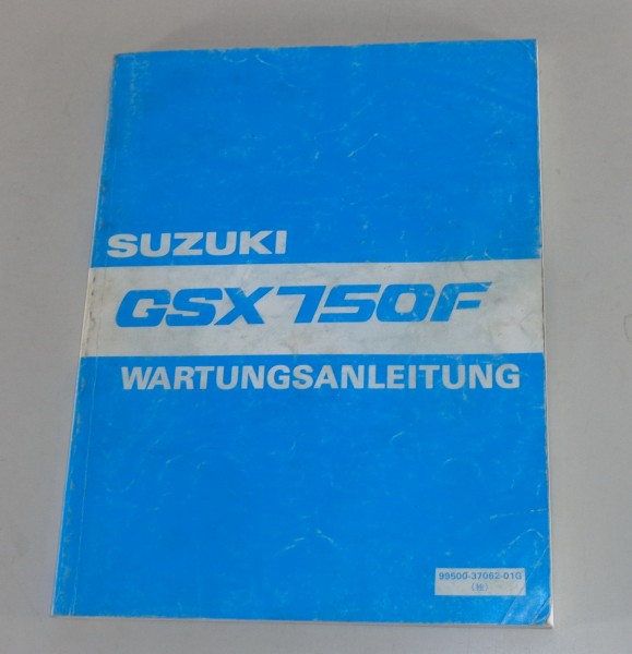 Werkstatthandbuch Suzuki GSX 750 F von 10/1990