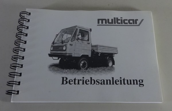 Betriebsanleitung / Handbuch Spezialkraftfahrzeug Multicar M26 Euro III von 2002