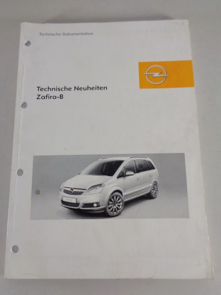 Fahrzeugvorstellung / Technische Neuheiten Opel Zafira B Stand 03/2005