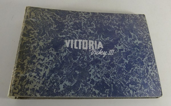 Teilekatalog / Ersatzteilliste Victoria Vicky III Stand 09/1955