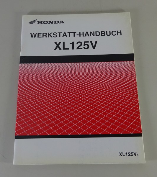 Werkstatthandbuch / Reparaturanleitung Nachtrag Honda XL 125 V Stand 10/2003