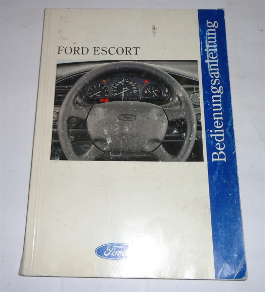Betriebsanleitung Handbuch Ford Escort Stand 06/1996