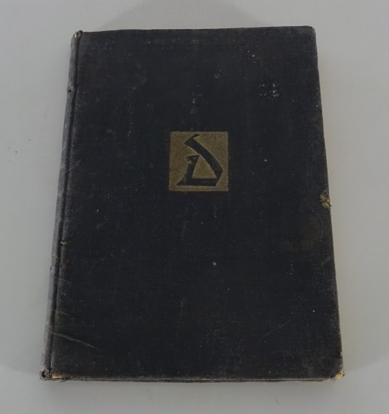 Betriebsanleitung / Handbuch D-Rad Modell R 0/4 Baujahr ca. 1928 Original