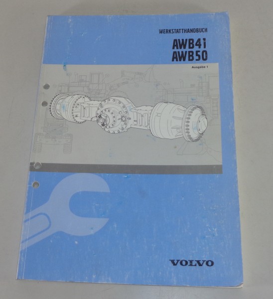 Werkstatthandbuch Volvo Achsen AWB41 / AWB50 Stand 11/1998