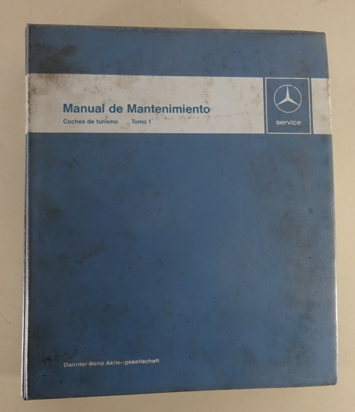 Manual de Mantenimiento Mercedes W 114 115 108 109 100 107 111 113 Pagode´ 1968