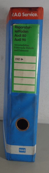 Werkstatthandbuch Elektrik / Schaltpläne Audi 80 / 90 / Coupé Typ 81 / Typ 85