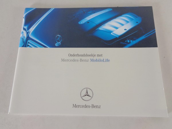 Scheckheft Mercedes Benz E-Klasse W211 & CLS C219 auf Niederländisch von 06/2004