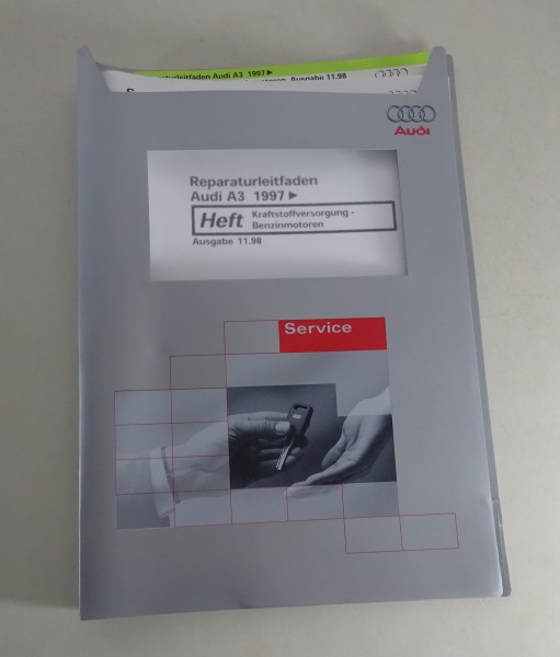 Werkstatthandbuch Audi A3 Kraftstoffversorgung - Benzinmotor Stand 11//1998