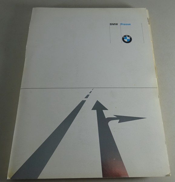 Pressemappe BMW E 23 745i / 3er E 21 / 5er E 12 / M1 für die IAA 1979