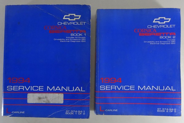 Workshop Manual / Repair Manual Chevrolet Corsica / Beretta Stand 06/1993