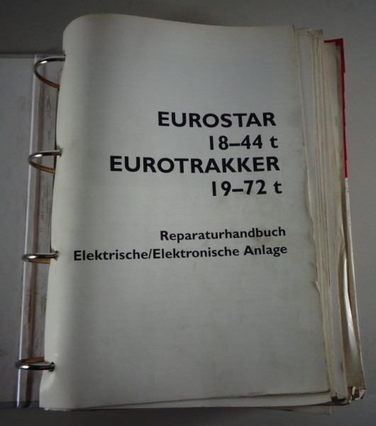 Werkstatthandbuch Elektrische Anlage Iveco Eurostar / EuroTrakker Stand 1994