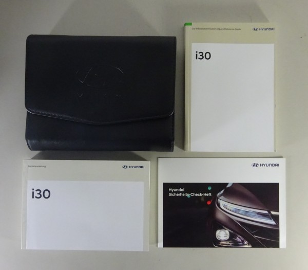 Bordmappe + Betriebsanleitung / Handbuch Hyundai i30 Typ PD Stand 2023