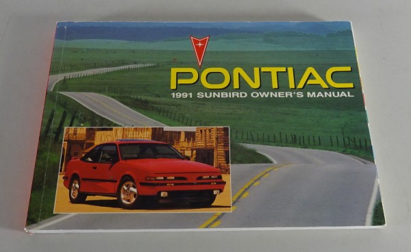 Owner´s Manual / Handbook Pontiac Sunbird Stand 1991