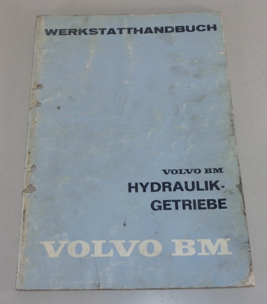 Werkstatthandbuch Volvo BM Hydraulikgetriebe von 1975