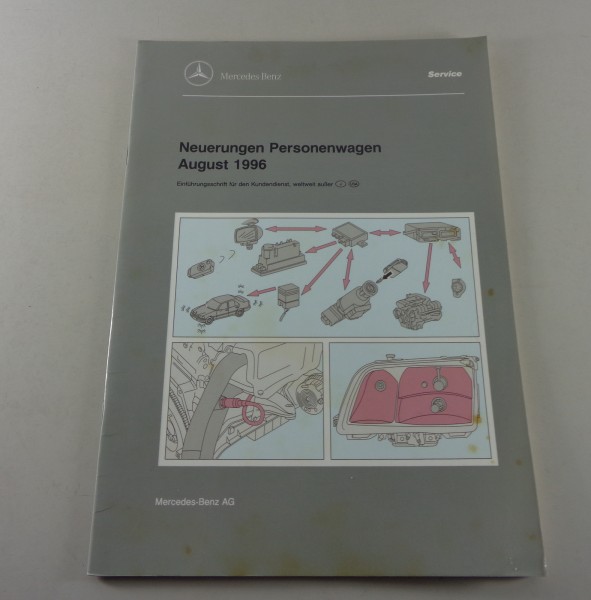 Werkstatthandbuch Neuerungen Mercedes Benz W202 C-Klasse C 230 Aug. 1996
