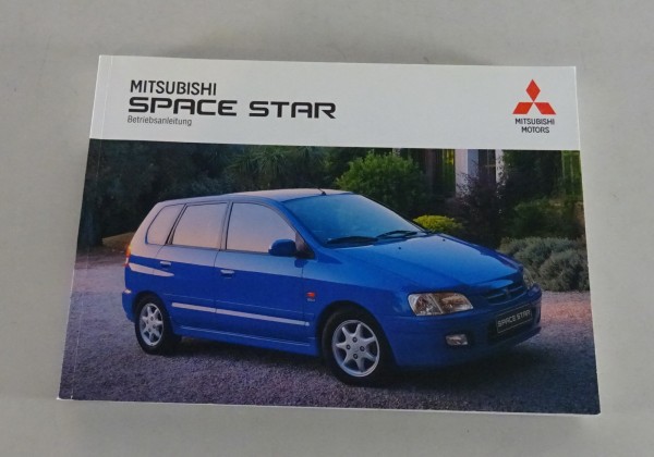 Betriebsanleitung Mitsubishi Space Star Stand 1998
