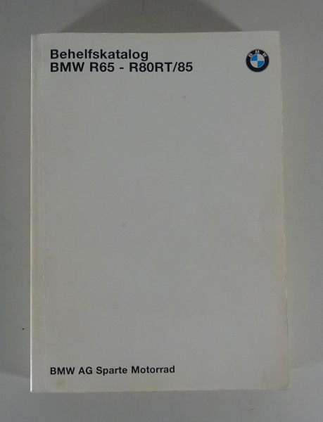 Teilekatalog / Behelfs-Katalog BMW R65 - R80 RT / 85 von 12/1995