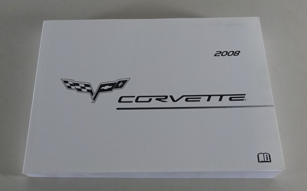 Betriebsanleitung / Handbuch Chevrolet Corvette C6 Stand 2008 - Deutsch -