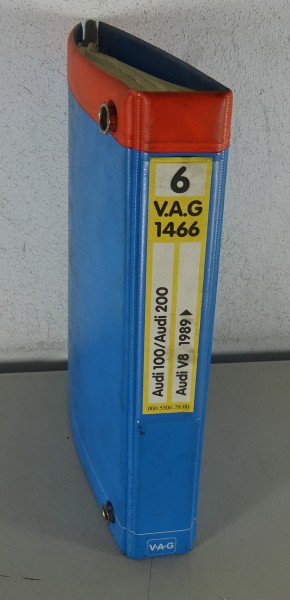 Werkstatthandbuch Fehlersuche V.A.G. 1466 Audi 100 / 200 / V8 Stand 10/1988