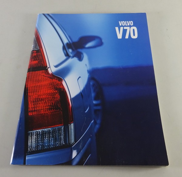 Prospekt / Broschüre Volvo Kombi V70 Stand 2000