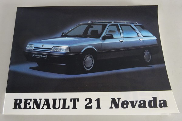 Betriebsanleitung / Handbuch Renault R21 Nevada Stand 04/1989