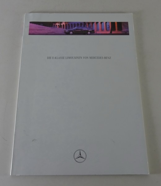 Prospekt / Broschüre Mercedes-Benz W124 MOPF 2 Benzin & Diesel Stand 07/1994