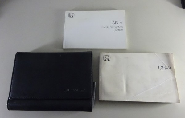 Owner's Manual + Wallet Honda CR-V 3rd Generation from 03/2008