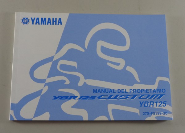 Manual del Propietario Yamaha YBR125 Custom Typ YBR125 from 02/2008