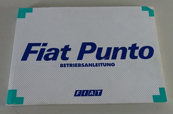 Betriebsanleitung / Handbuch Fiat Punto Typ 176 Stand 1997