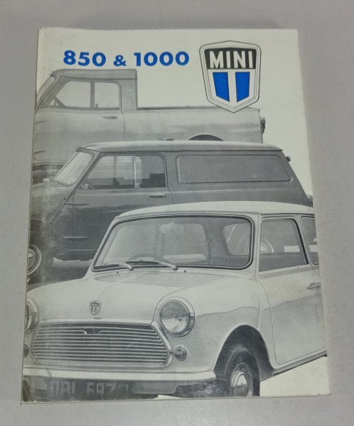 Betriebsanleitung / Owners Manual British Leyland Mini 850 + 1000 Stand 01/1975