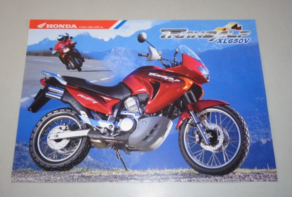 Prospektblatt / Prospekt Honda Transalp XL 650 V
