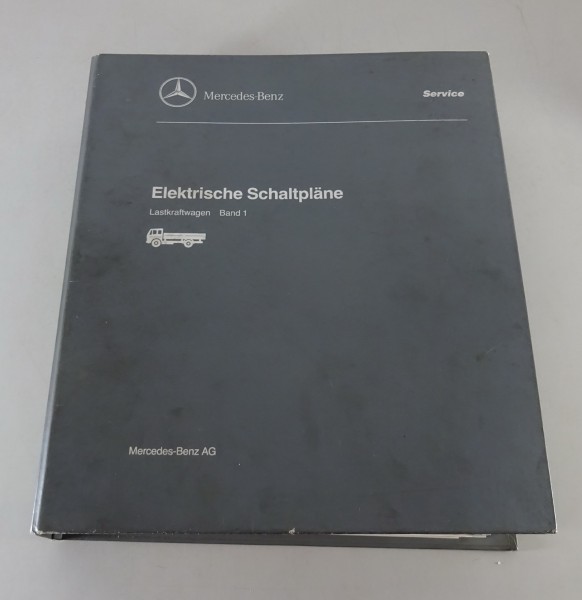 Werkstatthandbuch Nachtrag Schaltplan Mercedes Benz LKW Actros 950-954 von 2000