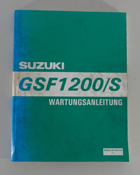 Werkstatthandbuch Suzuki GSF 1200 S / GSF 1200 Bandit von 02/1996