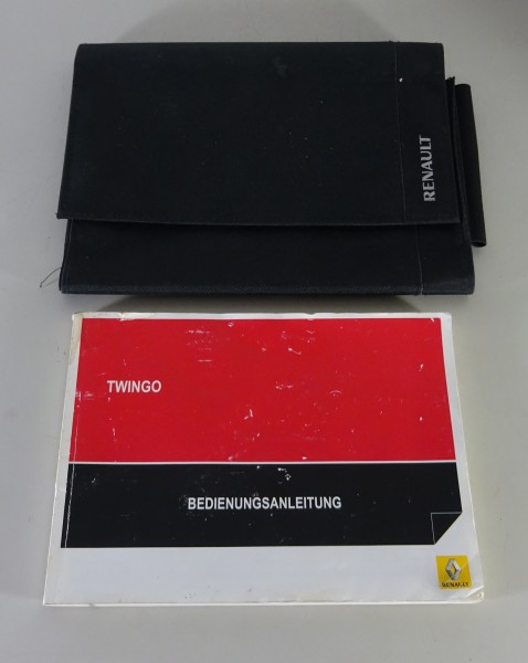 Bordmappe mit Betriebsanleitung / Handbuch Renault Twingo II Stand 02/2013