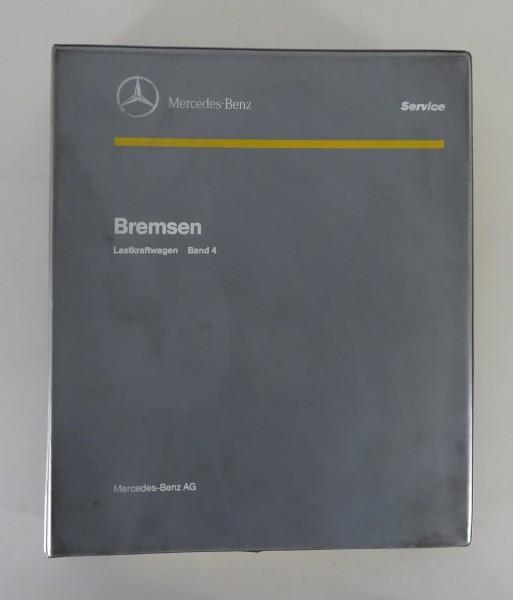 Werkstatthandbuch Mercedes-Benz Nutzfahrzeuge Bremsen Band 4 ab 1994