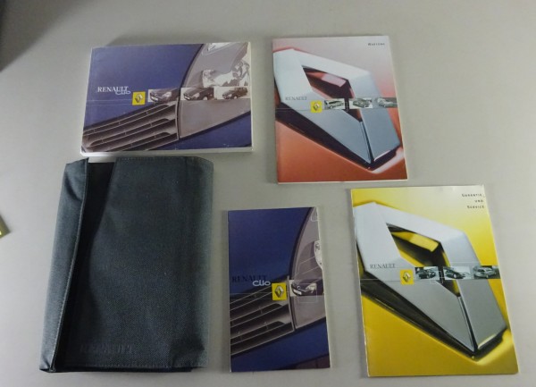 Bordmappe + Betriebsanleitung / Handbuch Renault Clio III Stand 04/2004