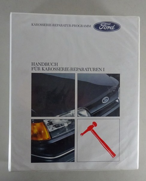 Werkstatthandbuch Karosserie Reparatur Ford Fiesta / Escort / Orion Stand 1989