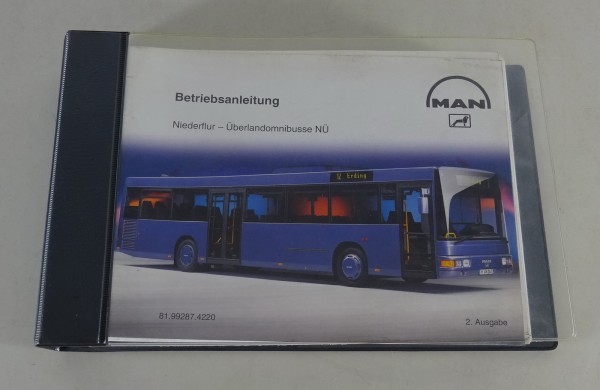 Betriebsanleitung / Handbuch MAN Niederflur / Überlandomnibuse NÜ Stand 03/1997