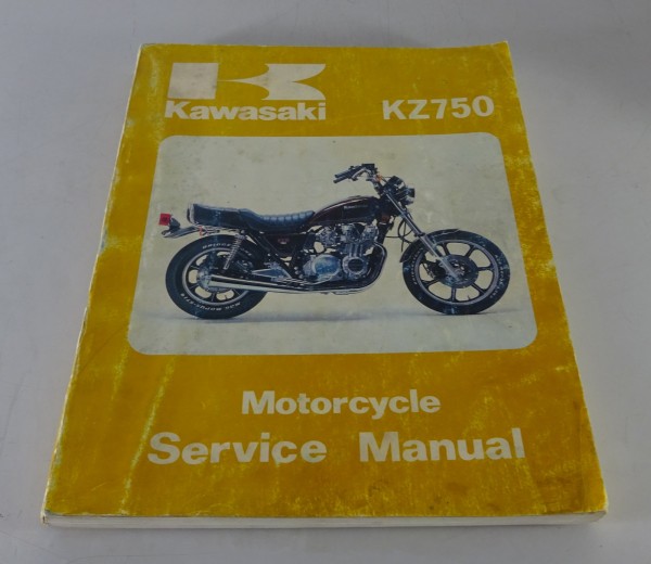 Workshop Manual / Werkstatthandbuch Morotcycle Kawasaki KZ 750 Four from 09/1980