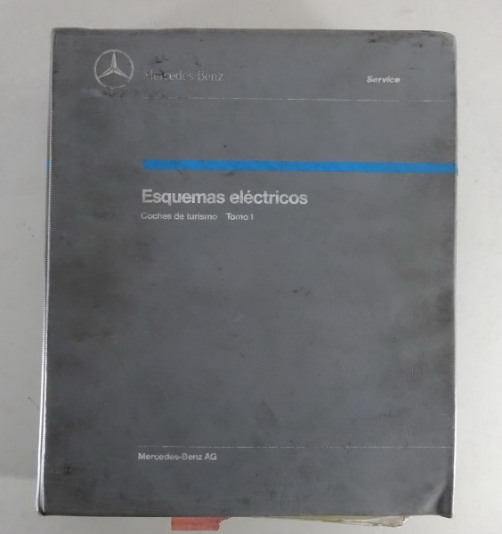 Esquemas eléctricos Mercedes Benz R107 W114 W115 W116 W123 W126 hasta 1985