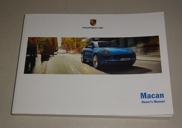 Owner´s Manual / Handbook Porsche Macan S / Macan Turbo Stand 07/2014