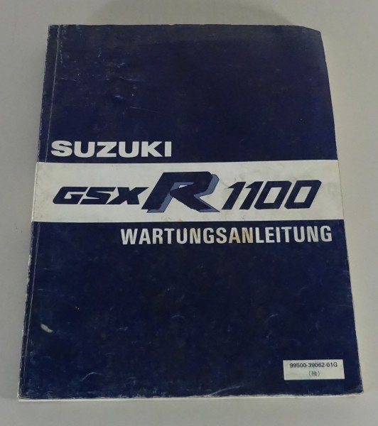 Werkstatthandbuch / Wartungsanleitung Suzuki GSX R 1100 Stand 10/1990