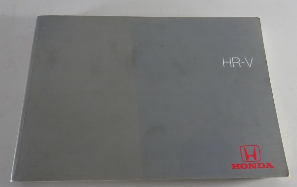 Betriebsanleitung / Handbuch Honda HR-V Stand 1998