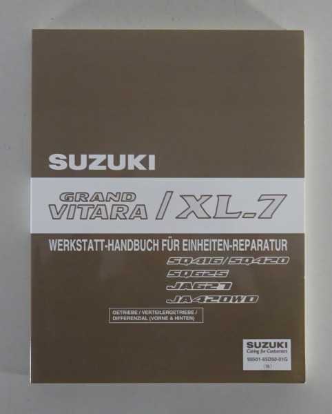 Werkstatthandbuch Getriebe Suzuki Grand Vitara XL-7 SQ416/420/625 JA627/420WD