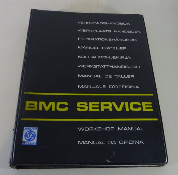 Werkstatthandbuch Austin Maxi ADO14 auf deutsch von 1969